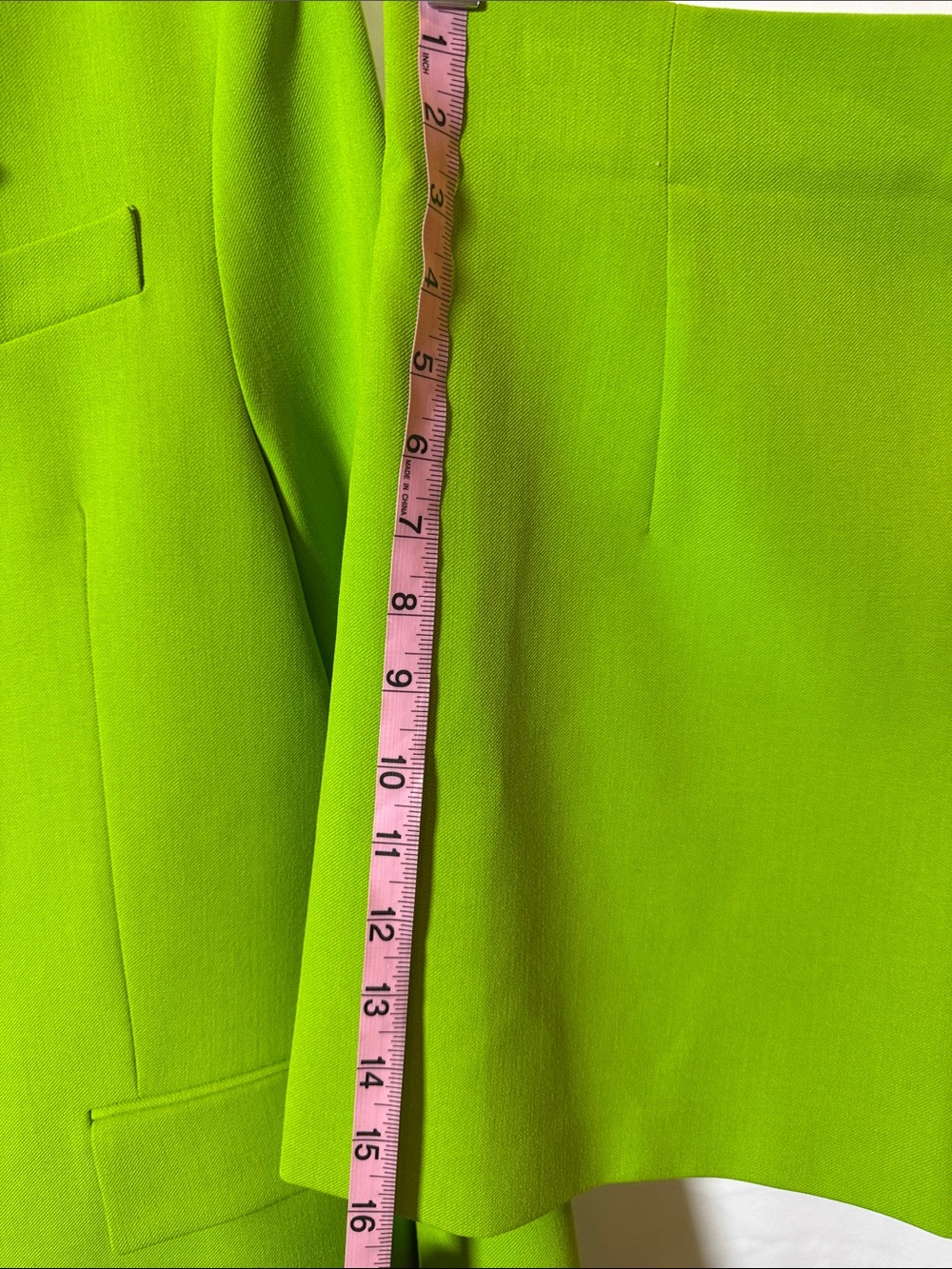 Zara Lime Green Skort - Picture 7 of 7